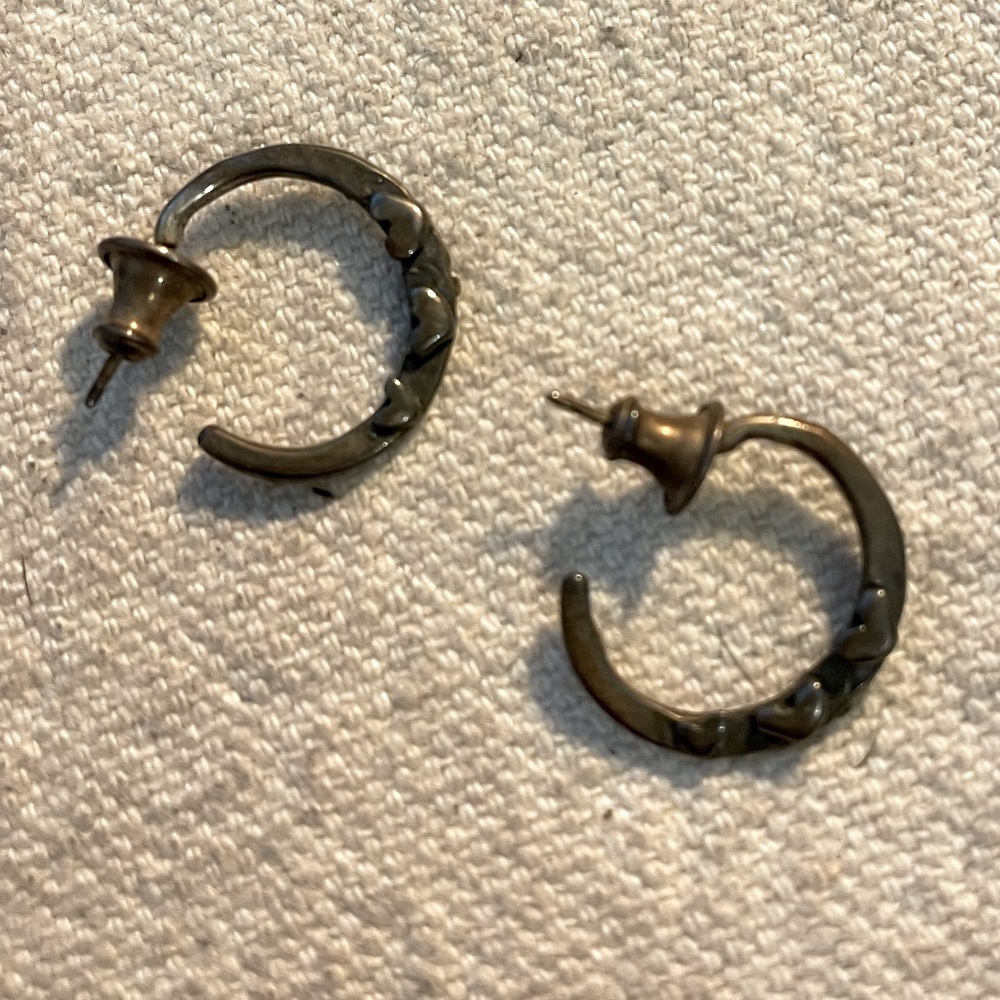Jes MaHarry Sterling Silver Heart & Stars Earrings